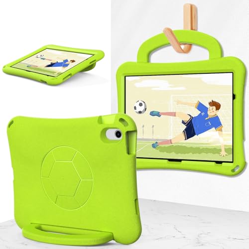 Schutzhülle für iPad (A16) 11. Generation 2025, leicht, stoßfest, kinderfreundlich, mit Griff, Ständer, kompatibel mit kinderfreundlicher Schutzhülle, Grün 2 von LGZADD