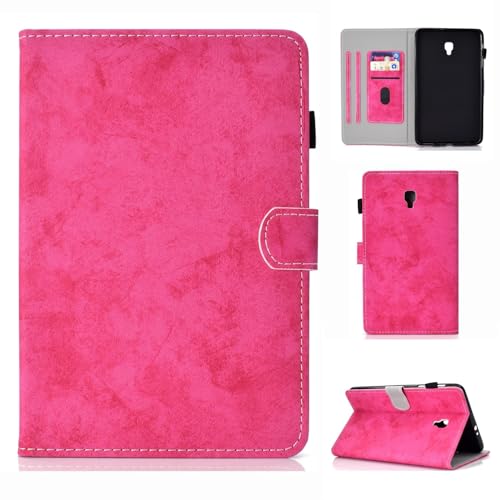 Schutzhülle kompatibel mit Samsung Galaxy Tab A 8.0 2017 SM-T380, schlanke Smart-Folio-Schutzhülle, stoßfest, automatische Sleep/Wake-Funktion, Rosarot Schutzhülle kompatibel mit Samsung Galaxy Tab A 8.0 2017 SM-T380, schlanke Smart-Folio-Schutzhülle, stoßfest, automatische Sleep/Wake-Funktion, Rosarot von LGZADD