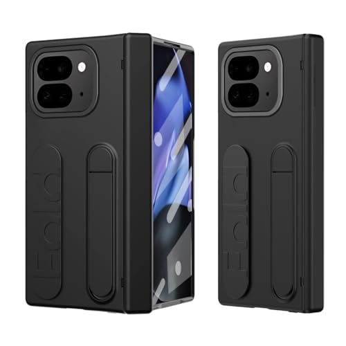 Schutzhülle mit Ständer, kompatibel mit Google Pixel 9 Pro Fold, integrierte Displayschutzfolie und Handschlaufe, militärische Qualität, stoßfest, kompatibel mit Google Pixel 9 Pro Fold, Schwarz Schutzhülle mit Ständer, kompatibel mit Google Pixel 9 Pro Fold, integrierte Displayschutzfolie und Handschlaufe, militärische Qualität, stoßfest, kompatibel mit Google Pixel 9 Pro Fold, Schwarz von LGZADD