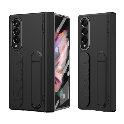 Schutzhülle mit Ständer, kompatibel mit Samsung Galaxy Z Fold 3, integrierte Displayschutzfolie und Handschlaufe, militärische Qualität, stoßfest, kompatibel mit Samsung Galaxy Z Fold 3, Schwarz Schutzhülle mit Ständer, kompatibel mit Samsung Galaxy Z Fold 3, integrierte Displayschutzfolie und Handschlaufe, militärische Qualität, stoßfest, kompatibel mit Samsung Galaxy Z Fold 3, Schwarz von LGZADD