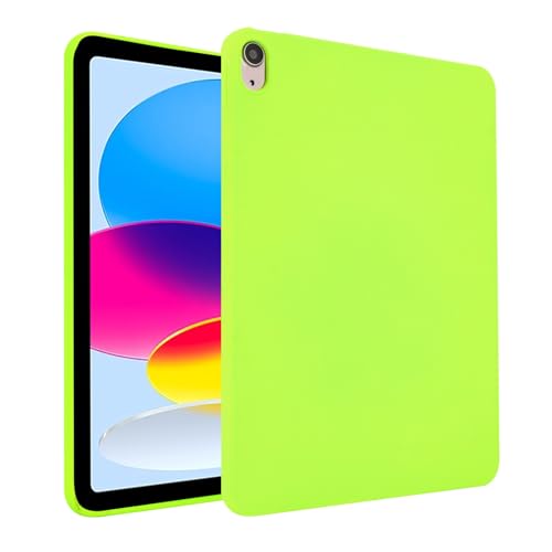 Tablet-Hülle, kompatibel mit iPad 11. Generation A16, 27,9 cm (11 Zoll), 2025, weiches Design, mattes TPU, schlanke, stoßfeste Schutzhülle, schmale Passform, leichtes Silikon, Smart Cover (Hellgrün) von LGZADD