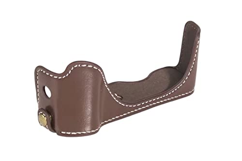 LHYFAGQK Dauerhafter und exquisiter Retro-Leder-Festfarbschutzabdeckung-Kameras-Tasche Handtasche Schutzabdeckung for Canon G7X2 G7X3 G7 XIII. Kameratasche(2) von LHYFAGQK