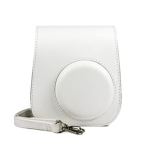 LHYFAGQK Reine Farbe PU-Leder Umhängetasche Sofortbildkameratasche Kameratasche Handtasche Fit for Fuji Fit for Polaroid Mini11 Kameratasche(Z) von LHYFAGQK
