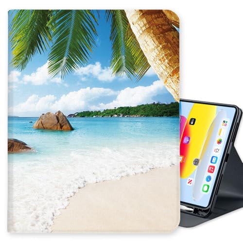 LI-LOVE Schutzhülle für iPad A16 11 Zoll 2025 (11. Generation), iPad 10. Generation 27,7 cm (11 Zoll) 2022, weiche TPU-Folio-Schutzhülle mit Standfunktion, mehrere Winkel, automatische Wake von LI-LOVE