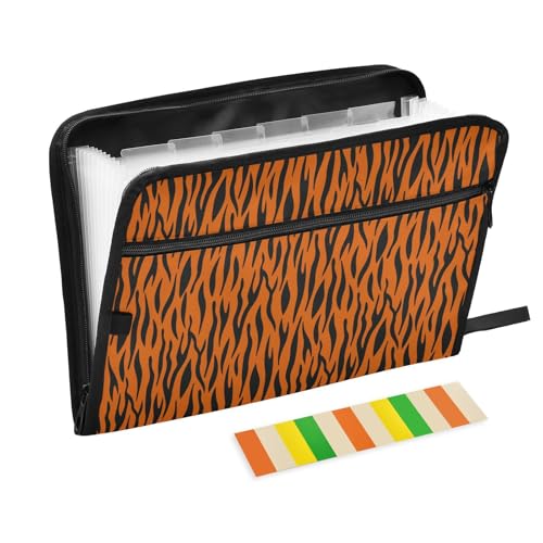 LI ZHI XIN A4 Dokumentenmappe Mit 13 Tasche Dokument Organizer Klassifizierungsordner Wasserfeste Seitlich ReißVerschluss Ordner FäChermappe Zebra-Streifen-Muster LI ZHI XIN A4 Dokumentenmappe Mit 13 Tasche Dokument Organizer Klassifizierungsordner Wasserfeste Seitlich ReißVerschluss Ordner FäChermappe Zebra-Streifen-Muster von LI ZHI XIN