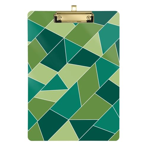 LI ZHI XIN A4 Standard Klemmbretter,Acryl Clipboard,9 X 12.5 Zoll,Mit Einziehbaren Haken,FüR Schule,BüRo,Krankenschwestern Geometrische Muster LI ZHI XIN A4 Standard Klemmbretter,Acryl Clipboard,9 X 12.5 Zoll,Mit Einziehbaren Haken,FüR Schule,BüRo,Krankenschwestern Geometrische Muster von LI ZHI XIN