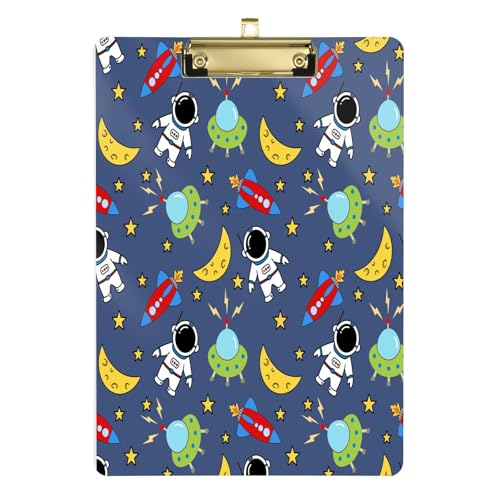 LI ZHI XIN A4 Standard Klemmbretter,Acryl Clipboard,9 X 12.5 Zoll,Mit Einziehbaren Haken,FüR Schule,BüRo,Krankenschwestern Weltraumplanet Cartoon-Muster LI ZHI XIN A4 Standard Klemmbretter,Acryl Clipboard,9 X 12.5 Zoll,Mit Einziehbaren Haken,FüR Schule,BüRo,Krankenschwestern Weltraumplanet Cartoon-Muster von LI ZHI XIN