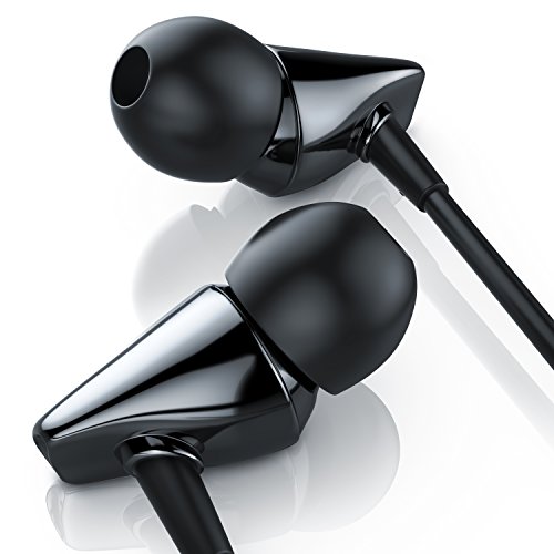 LIAM & DAAN In-Ear-Kopfhörer Metro Premium mit Kabel, kraftvoller Klang, inkl. 9 Paar Silikonaufsätze, bequemer & Rutschfester Sitz von LIAM & DAAN
