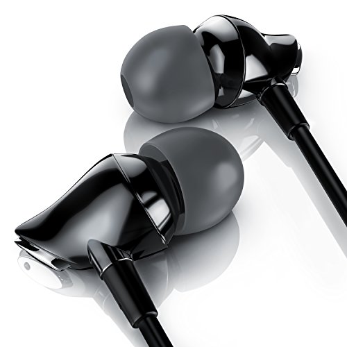 LIAM & DAAN In Ear Kopfhörer Swan Ceramic High End Earphone 3,5 mm Klinkenanschluss Design – verstärktes Kabel - Swan Silver Edition von LIAM & DAAN
