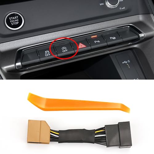 LIAMORFE Auto Stopp Start Motor Eliminator Unterdrückungs-Kabelstecker, kompatibel mit Audi Q3 nach 2019 von LIAMORFE