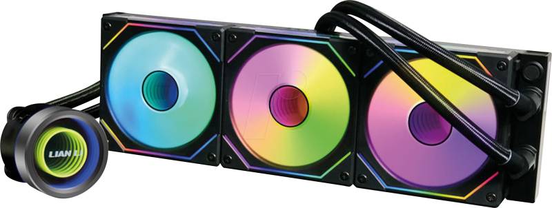 LIAN GA2T36INB - Lian Li GALAHAD II 360 Trinity SL-INF, AIO, ARGB, schwarz von LIAN LI