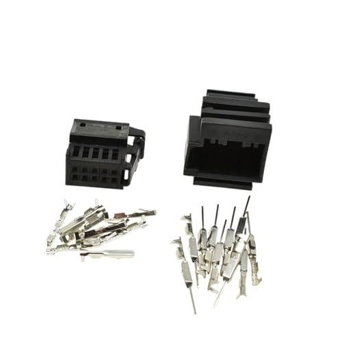 1-20 Sets 10 Pin 6R 0 972 930 Auto Sitz Einstellung Kabelbaum Stecker Auto Lift Schalter Buchse 1K0971992 6R0972930 1670990(Male female set,1Set) von LIANGMEI