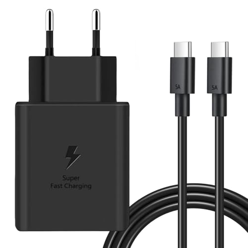 45W USB C Ladekabel Schnellladegerät mit Type C Kabel für Samsung S22, S22+, S22 Ultra, S21, S21 Ultra, S20 FE, S10+,Note10+/ 20 Ultra, Galaxy S8,S9,S7, A53, A54 schnelles Netzteil Ladegerät von LIANSUM