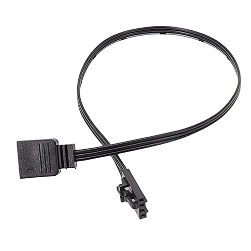 LIANXUE Adapterkabel für Corsair RGB auf Standard ARGB 4-polig 5 V Adapter Stecker RGB-Kabel 25 cm Verlängerungskabel von LIANXUE