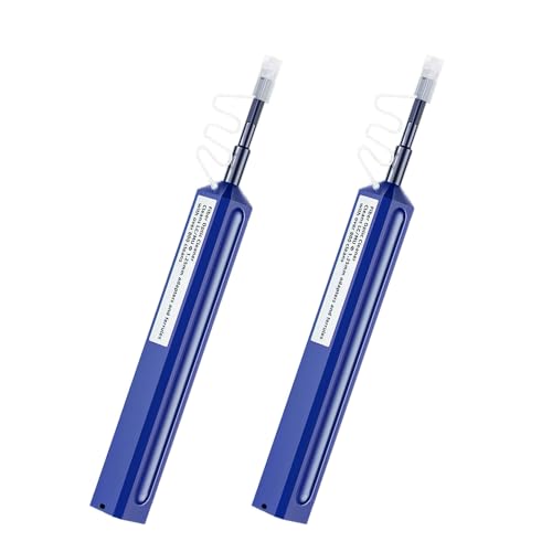 LIAYTRSS 2 Stück Glasfaser-Reinigungsstifte, 1,25 mm Glasfaser-Reinigungswerkzeug für LC/MU, mit mehr als 800 Reinigungszyklen LIAYTRSS 2 Stück Glasfaser-Reinigungsstifte, 1,25 mm Glasfaser-Reinigungswerkzeug für LC/MU, mit mehr als 800 Reinigungszyklen von LIAYTRSS