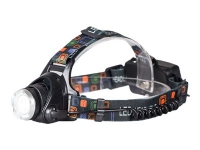 Libox LB0107, Stirnband-Taschenlampe, Schwarz, ABS Synthetik, Aluminium, Kunststoff, Tasten, China, LED von LIBOX