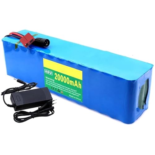 48 V 20 Ah 13S3P E-Bike Lithium-Ionen-Akkupack Mit Ladegerät Eingebauter BMS-Schutz Ideal Für 200-1000 W Elektrofahrradmotor T 48 V 20 Ah 13S3P E-Bike Lithium-Ionen-Akkupack Mit Ladegerät Eingebauter BMS-Schutz Ideal Für 200-1000 W Elektrofahrradmotor T von LIBRACTA