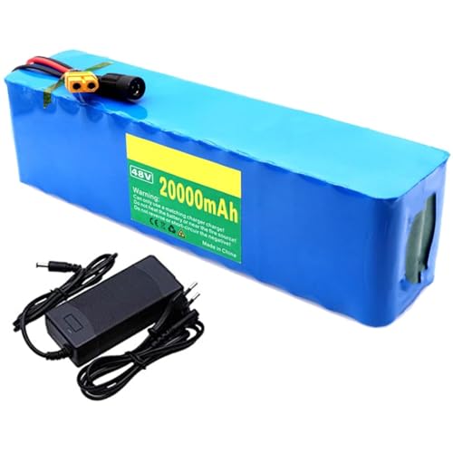 48 V 20 Ah Lithium-Ionen-Akku Für Elektrofahrräder, 13S3P Lithium-Ionen-Akkupack, Integrierter BMS-Schutz, Geeignet Für Roller, Klappräder, Elektrofahrräder Usw XT60 Plug 48 V 20 Ah Lithium-Ionen-Akku Für Elektrofahrräder, 13S3P Lithium-Ionen-Akkupack, Integrierter BMS-Schutz, Geeignet Für Roller, Klappräder, Elektrofahrräder Usw XT60 Plug von LIBRACTA