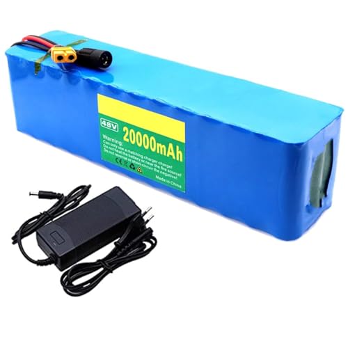 E-Bike Pedelec Akku 48V 20Ah Ebike Battery Pack 13S3P Rechargeable Li-Ion Battery Eingebauter BMS PVC-Akku Mit Ladegerät BMS XT60 Plug E-Bike Pedelec Akku 48V 20Ah Ebike Battery Pack 13S3P Rechargeable Li-Ion Battery Eingebauter BMS PVC-Akku Mit Ladegerät BMS XT60 Plug von LIBRACTA