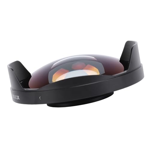 0,3X Fisheye Objektivweitwinkel, 35 Mm Bis 100 Mm Brennweitwinkel Langtiefe des Feldweitwinkels Fischwinkel mit Kapuze für Camcorder, Multischicht Optisches Glas 0,3X Fisheye Objektivweitwinkel, 35 Mm Bis 100 Mm Brennweitwinkel Langtiefe des Feldweitwinkels Fischwinkel mit Kapuze für Camcorder, Multischicht Optisches Glas von LICAEVEY