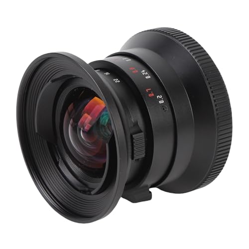 12mm F2.0 Handbuch Fokus-Prime-Objektiv für Z Mount APS-C-Kameras, Große Blenden-Porträtlinse mit Ultra-Schluss 0,2 M Fokus für Z50, ZFC, Z30, Z6II, Z7II (Black) von LICAEVEY