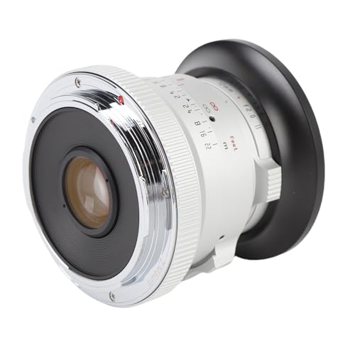 12mm F2.0 Handbuch Fokus-Prime-Objektiv für Z Mount APS-C-Kameras, Große Blenden-Porträtlinse mit Ultra-Schluss 0,2 M Fokus für Z50, ZFC, Z30, Z6II, Z7II (Silver) von LICAEVEY