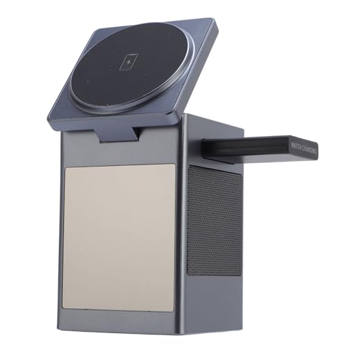 6 in 1 Magnetische Ladestation, Bluetooth 5.3 Reise 15W Ladestation, Aluminiumlegierung Schneller Ladegerät für Telefon, Kopfhone, Uhr 6 in 1 Magnetische Ladestation, Bluetooth 5.3 Reise 15W Ladestation, Aluminiumlegierung Schneller Ladegerät für Telefon, Kopfhone, Uhr von LICAEVEY