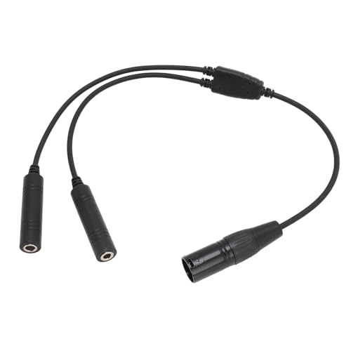 LICAEVEY GA-Dual-Stecker auf Airbus-XLR-Headset-Adapter, Professioneller 5-poliger XLR-Luftfahrt-Headset-Adapter für die Meisten Luftfahrt-Headsets, Plug-and-Play LICAEVEY GA-Dual-Stecker auf Airbus-XLR-Headset-Adapter, Professioneller 5-poliger XLR-Luftfahrt-Headset-Adapter für die Meisten Luftfahrt-Headsets, Plug-and-Play von LICAEVEY