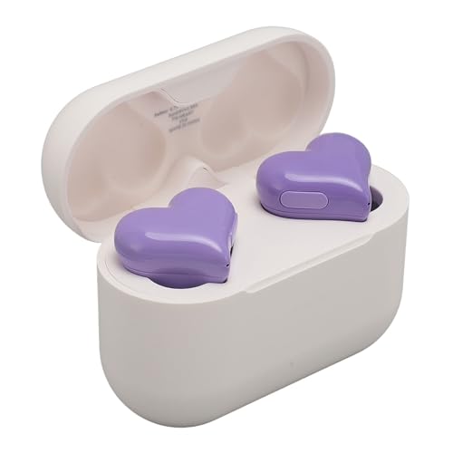 LICAEVEY Herzohrhörer, Bluetooth 5,3 Leichte Gewicht Wasserdichtes Kopfhörer 2 Mikrofon für AI -Anrufe, Geräuschunterdrückung, Immersives Premium -Sound -Bass -Headset mit Ladekoffer von LICAEVEY
