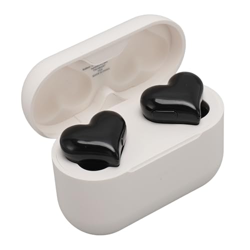 LICAEVEY Herzohrhörer, Bluetooth 5,3 Leichte Gewicht Wasserdichtes Kopfhörer 2 Mikrofon für AI -Anrufe, Geräuschunterdrückung, Immersives Premium -Sound -Bass -Headset mit Ladekoffer von LICAEVEY