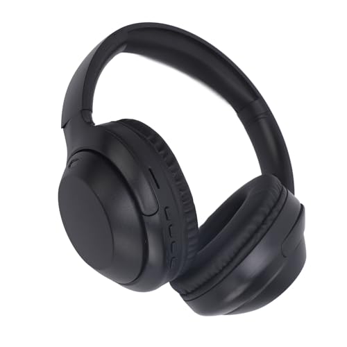 LICAEVEY Über Ohr -Bluetooth -Kopfhörer, Deep Bass Stereo Sound, Bluetooth 5.3 & 3,5 Mm Aux für Spiele, Reisen, Zuhause, Büro (Black) von LICAEVEY