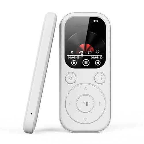 MP3-Player mit Bluetooth 5.4, Tragbarem Musikplayer mit Integriertem Lautsprecher, Umfasst HiFi Sound, FM-Radio, Rekorder, E-Book-Funktion mit 3,5-mm-Kopfhörerbuchse (mit 16G MP3-Player mit Bluetooth 5.4, Tragbarem Musikplayer mit Integriertem Lautsprecher, Umfasst HiFi Sound, FM-Radio, Rekorder, E-Book-Funktion mit 3,5-mm-Kopfhörerbuchse (mit 16G von LICAEVEY
