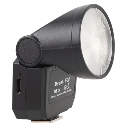 mi NI -Kamera Flash, GN8 6500K CRI97 Digitalfilm DSLR Taschenlampe mit Standard -Hot Shoe, Tragbares Externes Retro -Fülllicht mi NI -Kamera Flash, GN8 6500K CRI97 Digitalfilm DSLR Taschenlampe mit Standard -Hot Shoe, Tragbares Externes Retro -Fülllicht von LICAEVEY