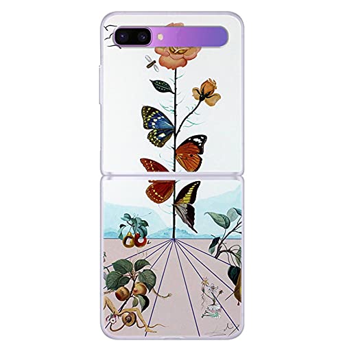 Kompatibel mit Galaxy Z Flip 3 5G Hülle 2021, Ultra dünn Folable Kunststoff Handyhülle Stoßfest Kratzfest Schutzhülle Kompatibel mit Galaxy Z Flip 3 5G Handyhülle Bunt Muster Harte PC Cover Case von LICHENGTAI