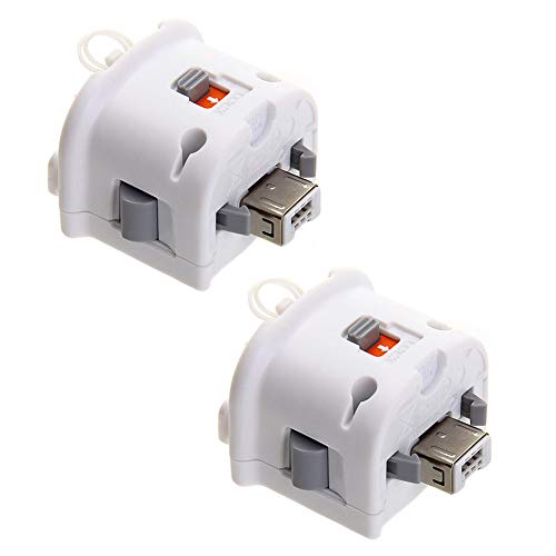 2 Stück Motion Plus Adapter für Externe Fernbedienung Motion Plus Sensor Controller, Fernbedienung Externer Zubehör Motion Plus Sensor Zubehör, Weiß 2 Stück Motion Plus Adapter für Externe Fernbedienung Motion Plus Sensor Controller, Fernbedienung Externer Zubehör Motion Plus Sensor Zubehör, Weiß von LICHENGTAI