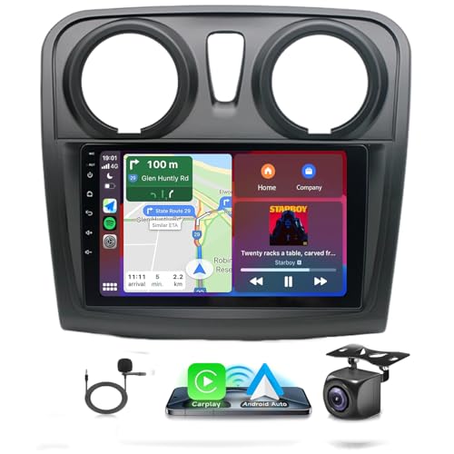 LICHENGTAI Android 13 Autoradio 2 Din für Renault Dacia Logan 2 Sandero 2012-2017 mit Wireless Carplay Android Auto, 9 Zoll Touchscreen Auto Radio mit GPS WiFi Mirror Link Bluetooth, 2+32G LICHENGTAI Android 13 Autoradio 2 Din für Renault Dacia Logan 2 Sandero 2012-2017 mit Wireless Carplay Android Auto, 9 Zoll Touchscreen Auto Radio mit GPS WiFi Mirror Link Bluetooth, 2+32G von LICHENGTAI
