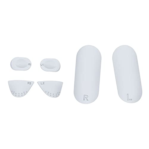 LICHIFIT Anti-Rutsch-Silikon-Pads VR Controller Schutzabdeckung Anti-Rutsch-Aufkleber Hülse für PS VR2 Griffe Grip Tasten Protector Set von LICHIFIT