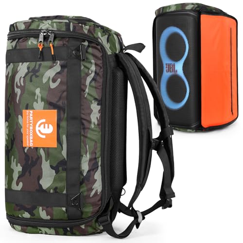 LICHIFIT Aufbewahrungstasche, tragbarer Reiserucksack für JBL PARTYBOX 120 Bluetooth-Lautsprecher, Schutzhülle, Hülle, Hülle, Tragetasche LICHIFIT Aufbewahrungstasche, tragbarer Reiserucksack für JBL PARTYBOX 120 Bluetooth-Lautsprecher, Schutzhülle, Hülle, Hülle, Tragetasche von LICHIFIT