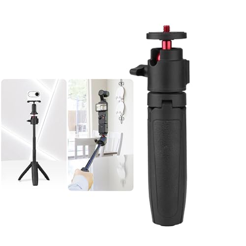 LICHIFIT Ausziehbares Stativ-Selfie-Stick für DJI Osmo Pocket 3 Pocket Kamera Länge verstellbare Verlängerungsstange mit drehbarem Gimbal für Insta360 ONE X3/X2 Action-Kamera-Halterung LICHIFIT Ausziehbares Stativ-Selfie-Stick für DJI Osmo Pocket 3 Pocket Kamera Länge verstellbare Verlängerungsstange mit drehbarem Gimbal für Insta360 ONE X3/X2 Action-Kamera-Halterung von LICHIFIT