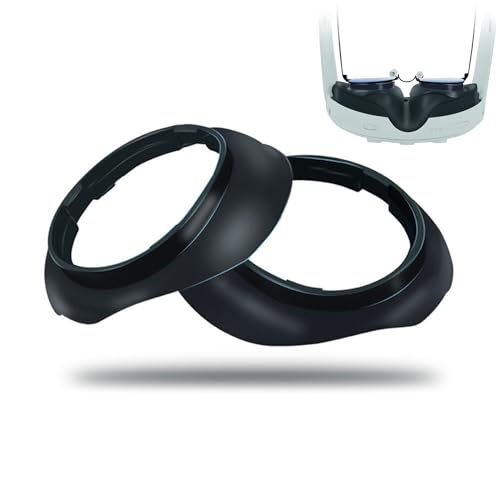 LICHIFIT Myopie Brille Spacer Ringe Rahmen für Meta Quest 3 VR Headset Objektiv Kratzfest Protector Kurzsichtige Brille Bumper von LICHIFIT