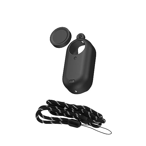 LICHIFIT Silikon Schutzhülle Set für Insta360 GO 3 Action-Kameragehäuse Softshell-Abdeckung Haut + Objektivdeckel + Umhängeband Lanyard Zubehör LICHIFIT Silikon Schutzhülle Set für Insta360 GO 3 Action-Kameragehäuse Softshell-Abdeckung Haut + Objektivdeckel + Umhängeband Lanyard Zubehör von LICHIFIT