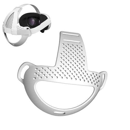 LICHIFIT TPU-Kopfpolster für Meta Quest 3 VR Headset, Kopfband, Stützpolster, Ersatzkissen, bequemes Hilfspolster, reduziert Druck, Rückenmatte, Kopfband, Zubehör LICHIFIT TPU-Kopfpolster für Meta Quest 3 VR Headset, Kopfband, Stützpolster, Ersatzkissen, bequemes Hilfspolster, reduziert Druck, Rückenmatte, Kopfband, Zubehör von LICHIFIT