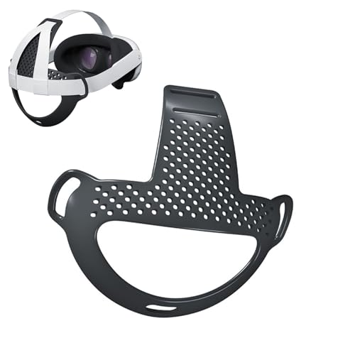 LICHIFIT TPU-Kopfkissen für Meta Quest 3 VR-Headset, Kopfgurt-Stützpolster, Ersatz, bequemes Hilfspolster, reduziert den Druck, Rückenmatte, Stirnband-Zubehör LICHIFIT TPU-Kopfkissen für Meta Quest 3 VR-Headset, Kopfgurt-Stützpolster, Ersatz, bequemes Hilfspolster, reduziert den Druck, Rückenmatte, Stirnband-Zubehör von LICHIFIT
