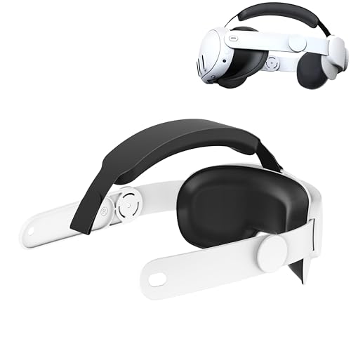 LICHIFIT Verstellbares Kopfband für Meta Quest 3 VR Headset, Zubehör, Kopfband, Komfort, Stress- und Gewichtsreduzierung, Elite-Gurt-Ersatz von LICHIFIT