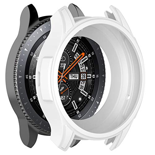 LICHIFIT Weiche Silikon-Schutzhülle für Samsung Galaxy Gear S3 Frontier & SM-R800 46 mm Smart Watch von LICHIFIT