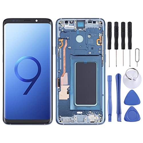 Smartphone Touch LCD -Display OLED-Material-LCD-Bildschirm und Digitizer Vollmontage mit Rahmen für Samsung Galaxy S9 + SM-G965 von LICHONGGUI