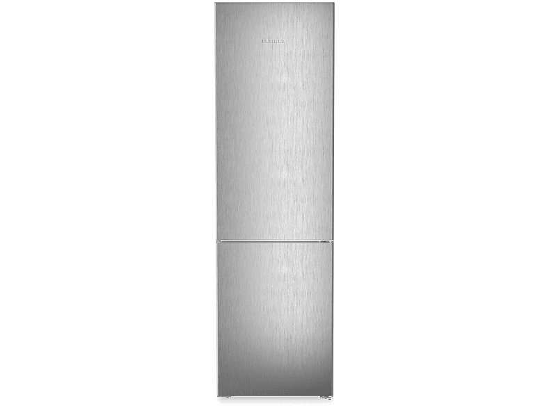 LIEBHERR KGNsf 57Vb03 Pure Kühlgefrierkombination (B, 371 l, 2015 mm hoch, Tür: SteelFinish & Gehäuse: Silver) von LIEBHERR