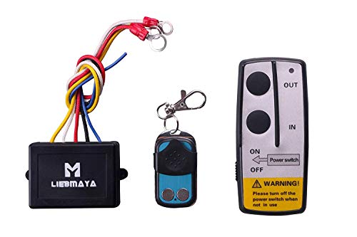 LIEBMAYA Kabellose Seilwinde Fernbedienung für LKW, Jeep, ATV, SUV, 12 V Schalter Handset von LIEBMAYA