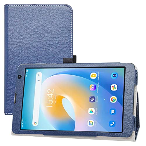 LIFANG Kompatibel mit Blackview Tab 6 Hülle,Schutzhülle mit Hochwertiges PU Leder Tasche Case für 8" Blackview Tab 6 Tablet,Blau von LIFANG