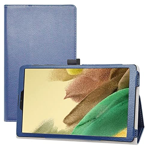 LIFANG Samsung Galaxy Tab A7 Lite Hülle,Schutzhülle mit Hochwertiges PU Leder Tasche Case für 8.7" Samsung Galaxy Tab A7 Lite (SM-T220 T225) Tablet,Blau von LIFANG